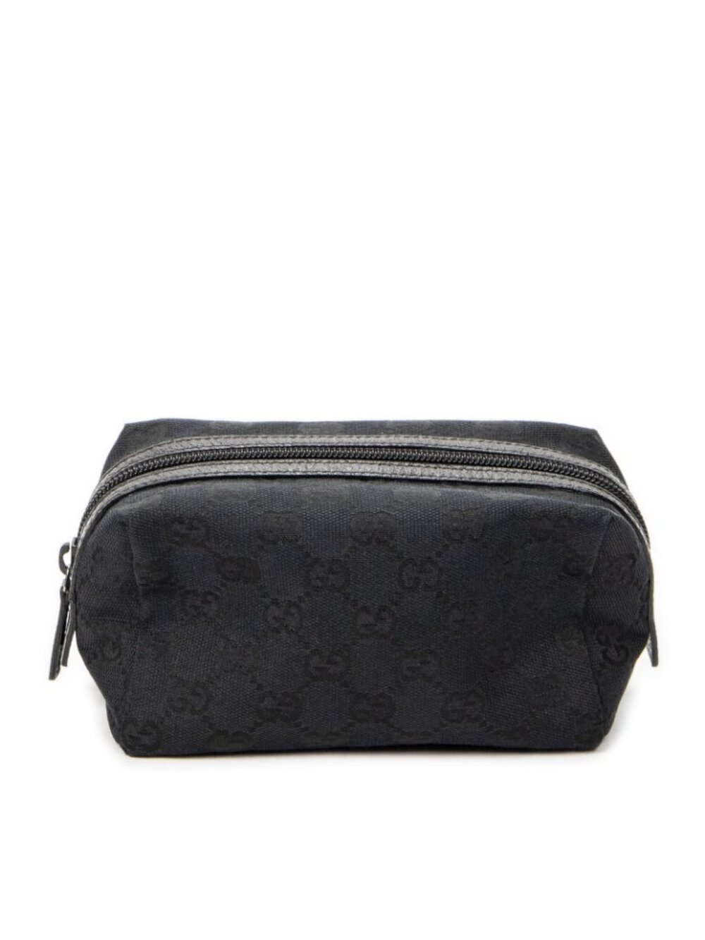 Gucci Makeup Pouch Black GG Canvas - Picture 5 of 10